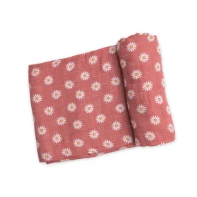 Bamboo Muslin Swaddle Blanket - Florals