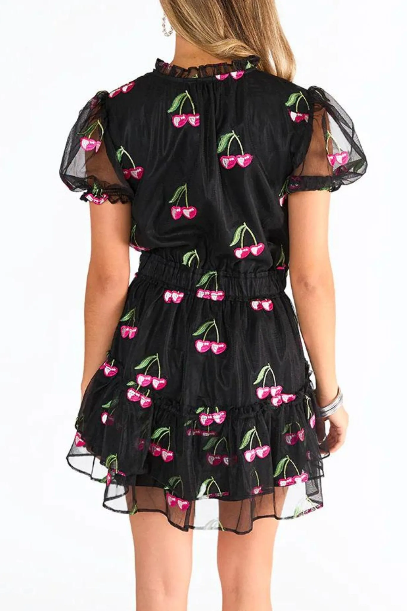 Buddylove: Clementine wild cherries dress