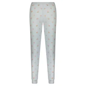 Polkadot BLUE CIEL ROSE Print JOGGER Hi Rise