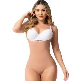 Sonryse SP45NC Tummy Control Panty Shapewear Open Bust Bodysuit